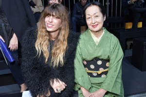 Lou Doillon and Setsuko Klossowska de Rola