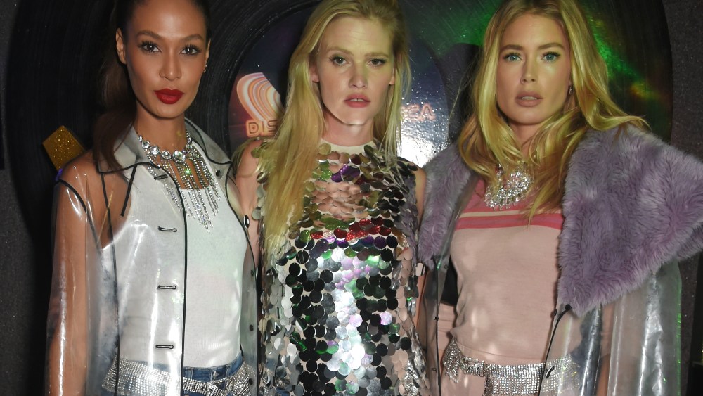 Joan Smalls, Lara Stone and Doutzen Kroes