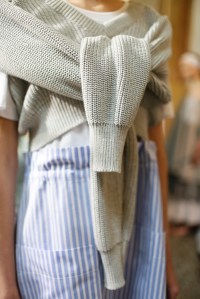 Backstage at Lucio Vanotti RTW Spring 2018