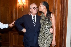Manolo Blahnik and Veronica Webb'Manolo: The Boy Who Made Shoes for Lizards' film premiere, New York, USA - 14 Sep 2017