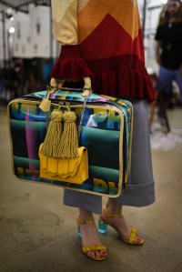 Backstage at Marco De Vincenzo RTW Spring 2018