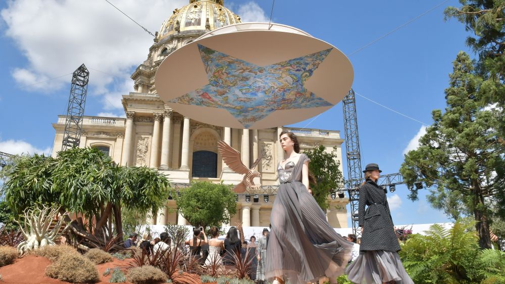 Model on the catwalkChristian Dior show, Runway, Fall Winter 2017, Haute Couture Fashion Week, Paris, France - 03 Jul 2017