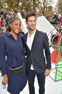Marie-José Perec and Novak Djokovic
