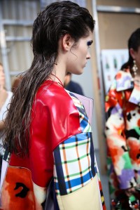 Backstage at Marni RTW Spring 2018