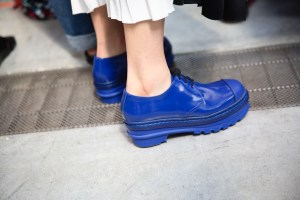 Backstage at Marni RTW Spring 2018