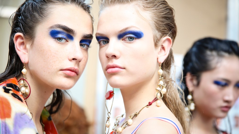 Backstage at Marni RTW Spring 2018