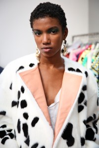 Backstage at Marni RTW Spring 2018