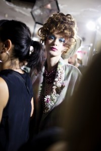 Backstage at Antonio Marras RTW Spring 2018