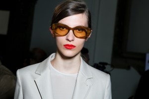 Backstage at Max Mara RTW Spring 2018