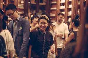 Chef May Chow at the opening party.