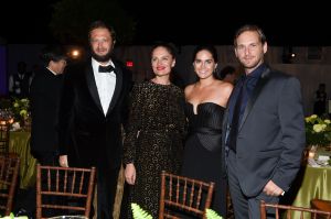 Ebon Moss-Bachrach, Yelena Yenchuk, Jessica Ciencin Henriquez, Josh LucasMetropolitan Opera Opening Night Gala, Metropolitan Opera House, New York, USA - 25 Sep 2017
