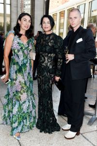 Anh Duong, Elizabeth Peyton, Christian EmdalMetropolitan Opera Opening Night Gala, Metropolitan Opera House, New York, USA - 25 Sep 2017