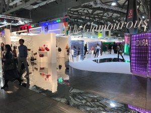 The Mipel trade show in Milan.