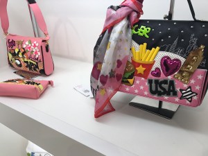 The Mipel trade show in Milan.