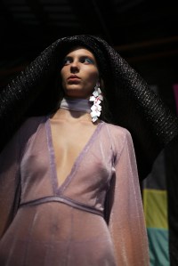 Backstage at Missoni RTW Spring 2018