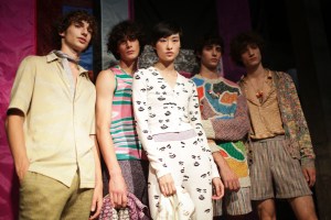 Backstage at Missoni RTW Spring 2018