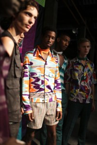 Backstage at Missoni RTW Spring 2018