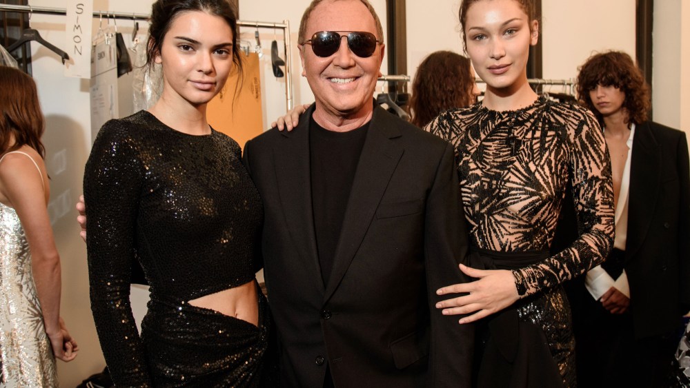 Backstage at Michael Kors RTW Spring 2018
