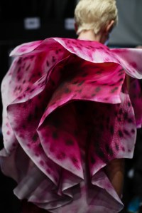 Backstage at Moschino RTW Spring 2018