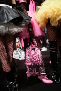 Backstage at Moschino RTW Spring 2018