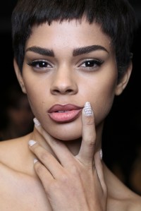 Backstage at Moschino RTW Spring 2018