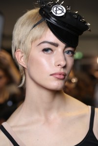 Backstage at Moschino RTW Spring 2018