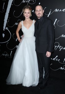 Jennifer Lawrence and Darren Aronofsky'Mother!' film premiere, New York, USA - 13 Sep 2017
