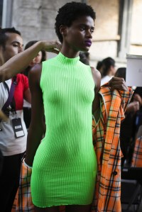 Backstage at MSGM RTW Spring 2018