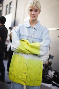 Backstage at MSGM RTW Spring 2018