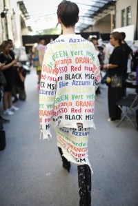 Backstage at MSGM RTW Spring 2018