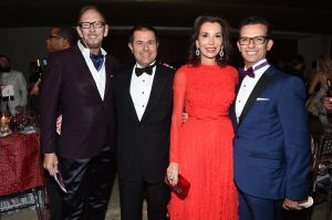 Richard Kielar, Alessandro Fendi, Fe Fendi and Christian Zimmerman.