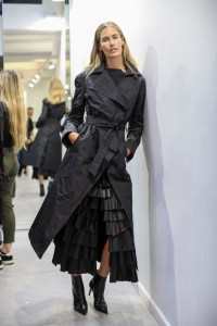 Backstage at Olivier Theyskens RTW Spring 2018