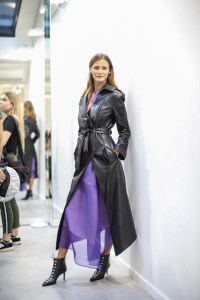 Backstage at Olivier Theyskens RTW Spring 2018
