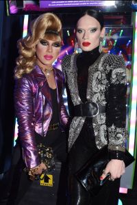 Jodie Harsh and Kyle Farmery