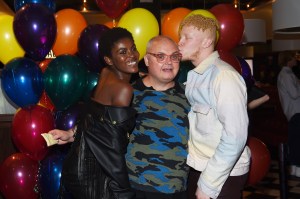 Amilna Estevao, Micky Boardman and Shaun Ross