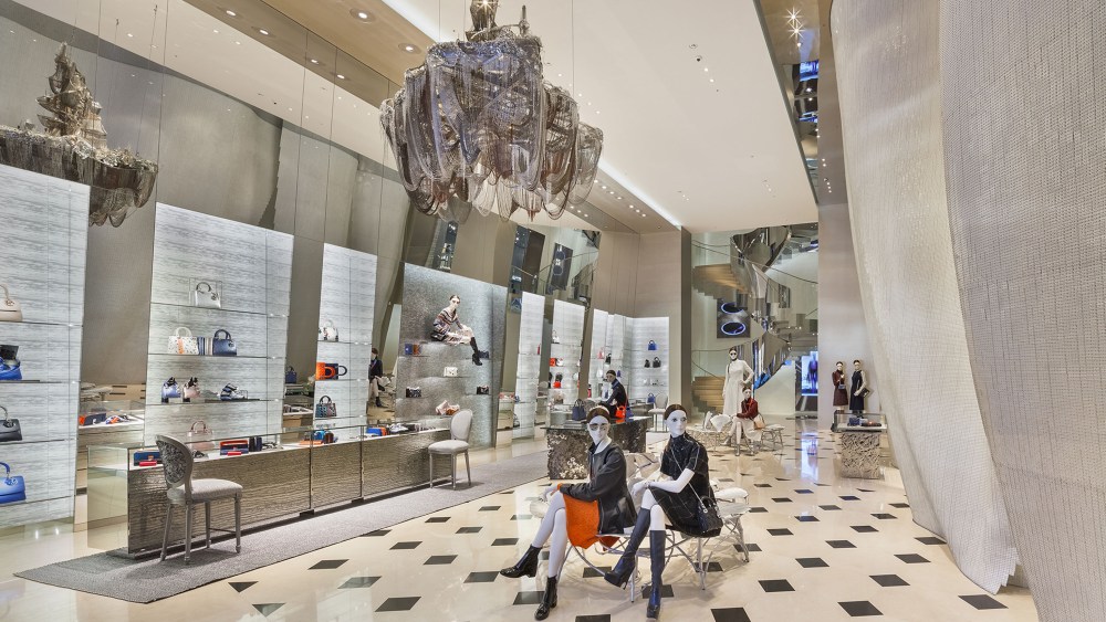 The Dior store in Seoul.