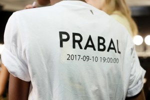 Backstage at Prabal Gurung RTW Spring 2018
