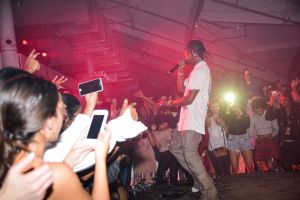 Travis ScottMoet & Chandon by Public School launch celebration, Fulton Market, New York, USA - 10 Sep 2017