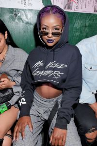 Justine Skye in the front rowPublic School show, Front Row, Spring Summer 2018, New York Fashion Week, USA - 10 Sep 2017
