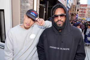 Dao-yi Chow and Maxwell Osborne backstagePublic School show, Backstage, Spring Summer 2018, New York Fashion Week, USA - 10 Sep 2017