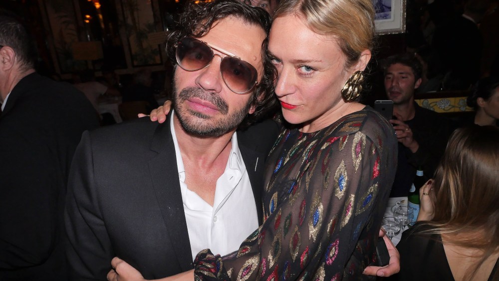 Olivier Zahm and Chloe SevignyPurple Dinner, Spring Summer 2018, Paris Fashion Week, France - 25 Sep 2017