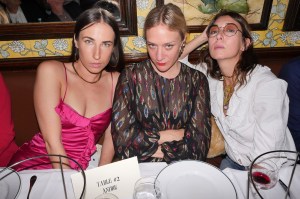 Chloe SevignyPurple Dinner, Spring Summer 2018, Paris Fashion Week, France - 25 Sep 2017