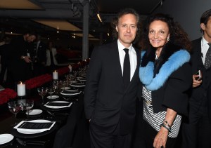 David Lauren and Diane Von FurstenbergRalph Lauren show, Dinner, Spring Summer 2018, New York Fashion Week, USA - 12 Sep 2017