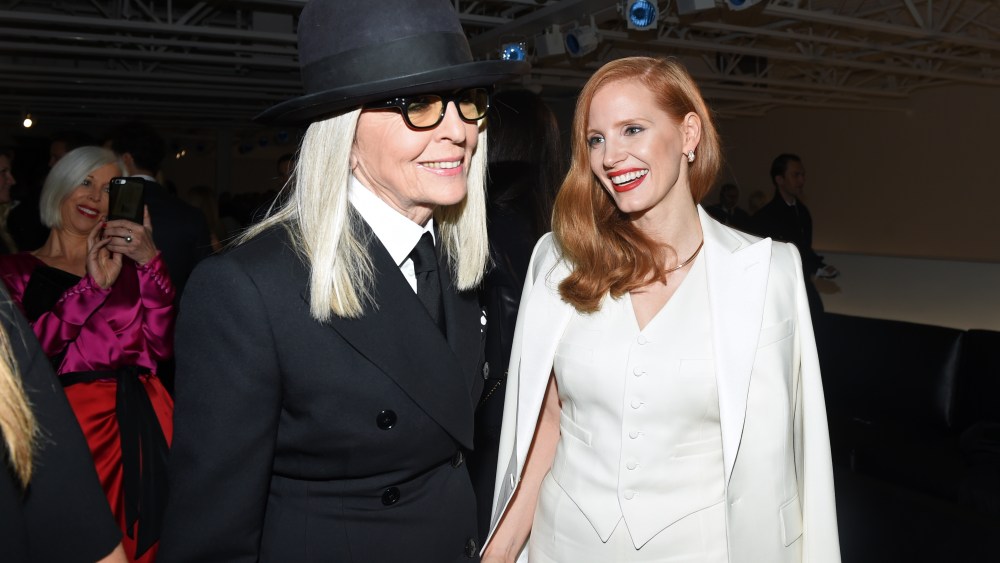Diane Keaton and Jessica ChastainRalph Lauren show, Arrivals, Spring Summer 2018, New York Fashion Week, USA - 12 Sep 2017