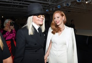 Diane Keaton and Jessica ChastainRalph Lauren show, Arrivals, Spring Summer 2018, New York Fashion Week, USA - 12 Sep 2017