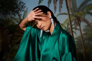 A look from Rebecca de Ravenel's spring 2018 collection.