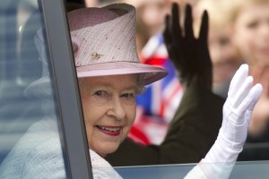 Queen Elizabeth IIThe Queen's Diamond Jubilee UK Tour, Hereford Cathedral, Britain - 11 Jul 2012