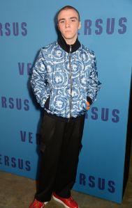 Rocco RitchieVersus Versace show, Arrivals, Autumn Winter 2017, London Fashion Week, UK - 18 Feb 2017