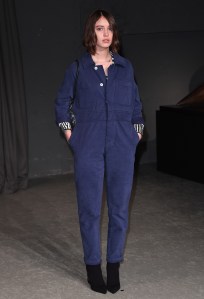 Iris LawBurberry show, Autumn Winter 2017, London Fashion Week, UK - 20 Feb 2017