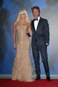 Donatella Versace, Pierpaolo PiccioliThe Franca Sozzani Award, 74th Venice Film Festival, Venice, Italy - 01 Sep 2017